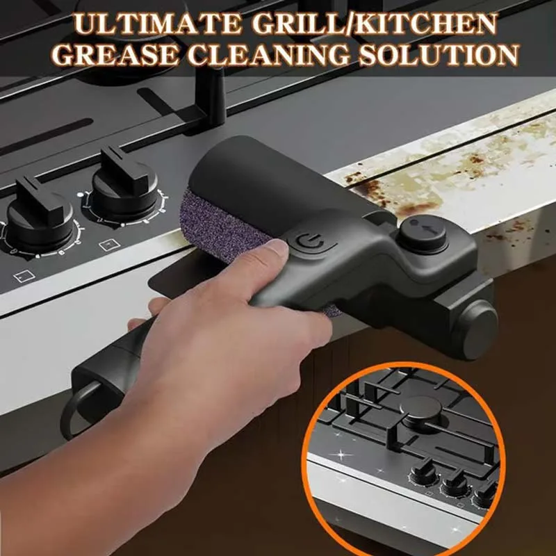 Cordless Electric BBQ Brush Cleaner