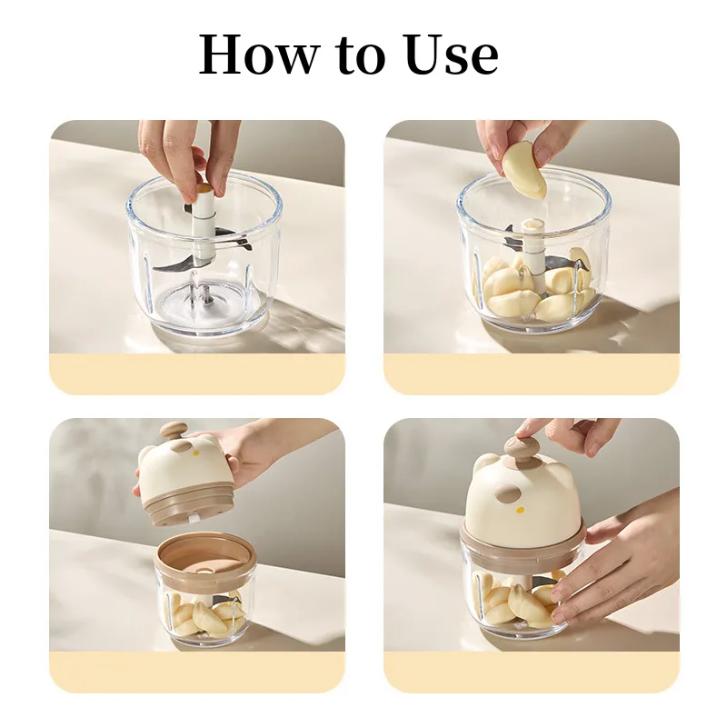 Cordless Electric Mini Food Chopper