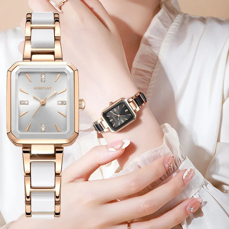 Couple’s Fashion Rectangular Quartz Watch