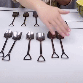 Creative Dessert Ice Cream Spoon（4PCS）