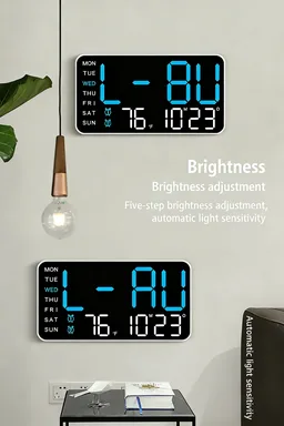 Decorative LED Digital Wall Clock