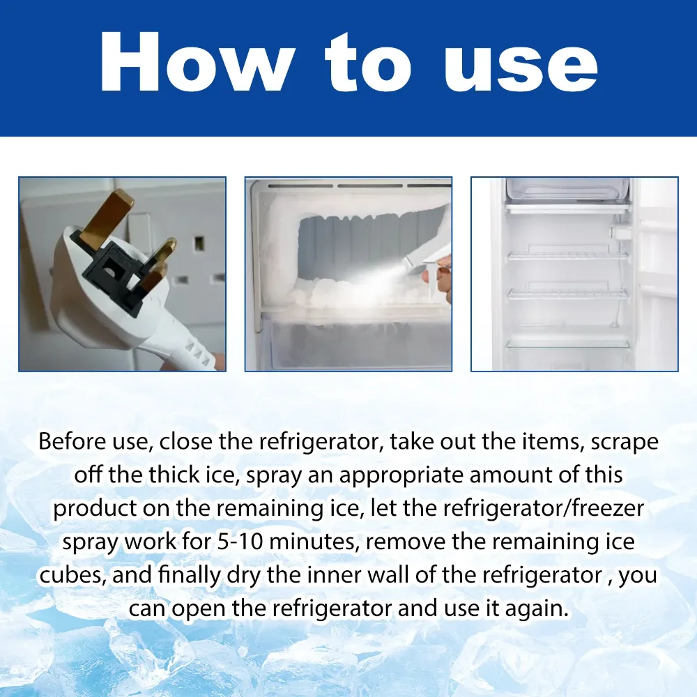 Defrosting Spray for Fridge Freezer