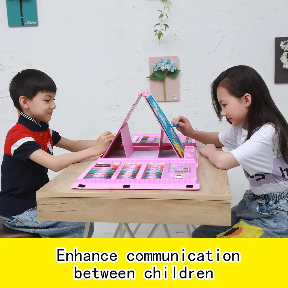 Deluxe 6-In-1 Art Creativity Set