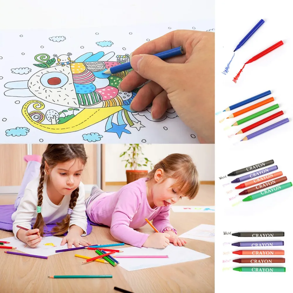 Deluxe 6-In-1 Art Creativity Set