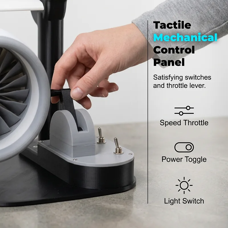 Desktop Vortex Engine with Cool