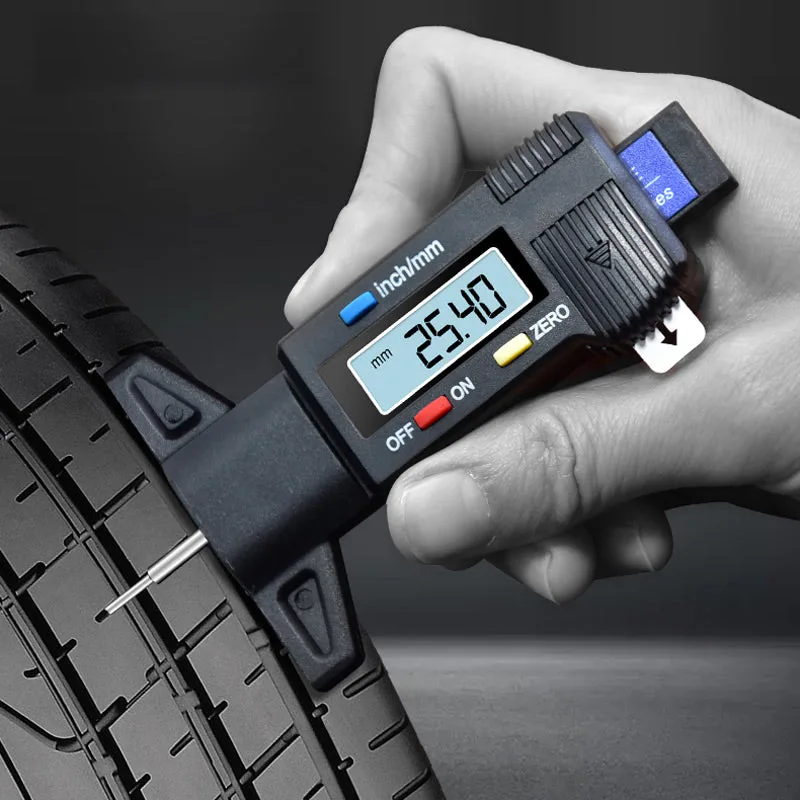 Digital Car Tyre Tire Tread Depth Gauge Meter