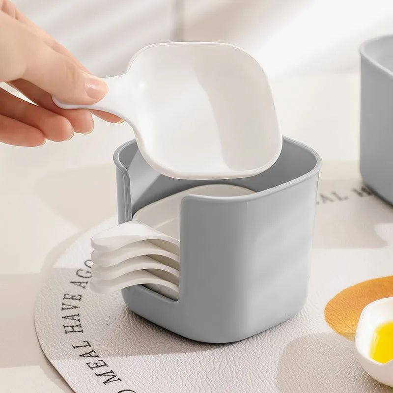 Dipping Sauce Plate and Holder Set