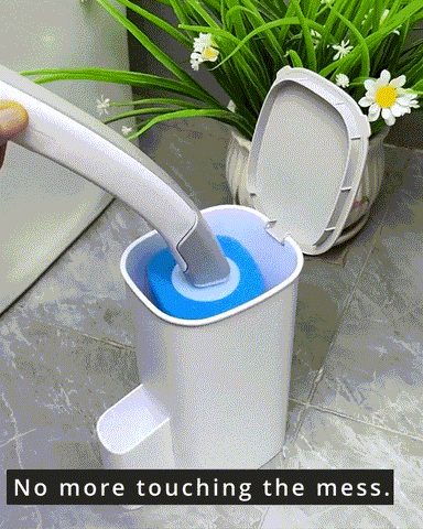 Disposable Replacement Brush Head Toilet Brush Set