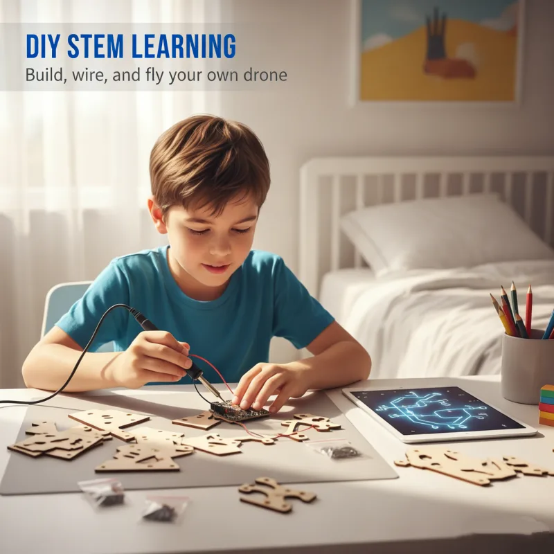 DIY Wooden Drone Building Kit