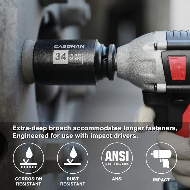 Drive Impact Socket Set