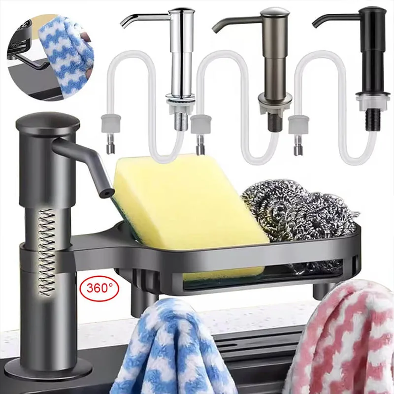 Durable Built-in Kitchen Sink Soap Dispenser
