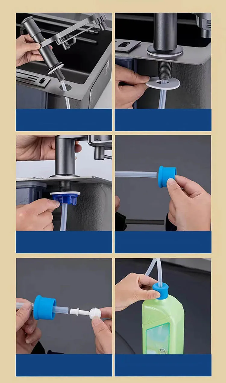 Durable Built-in Kitchen Sink Soap Dispenser
