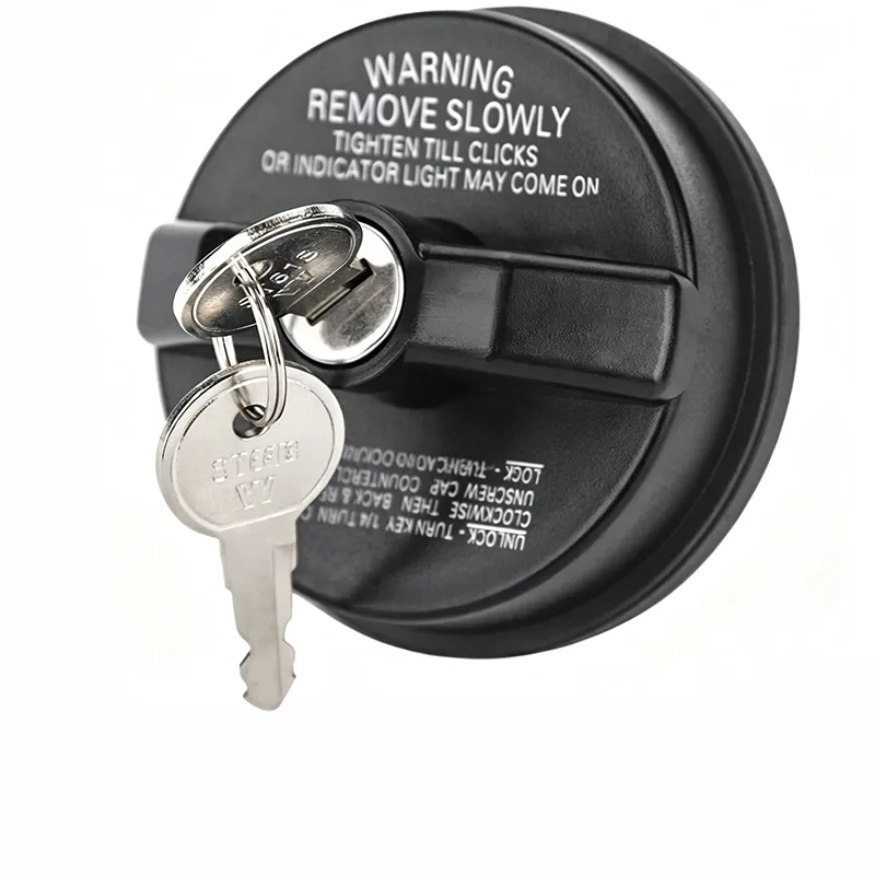 Durable Locking Gas Tank Cap with Keys