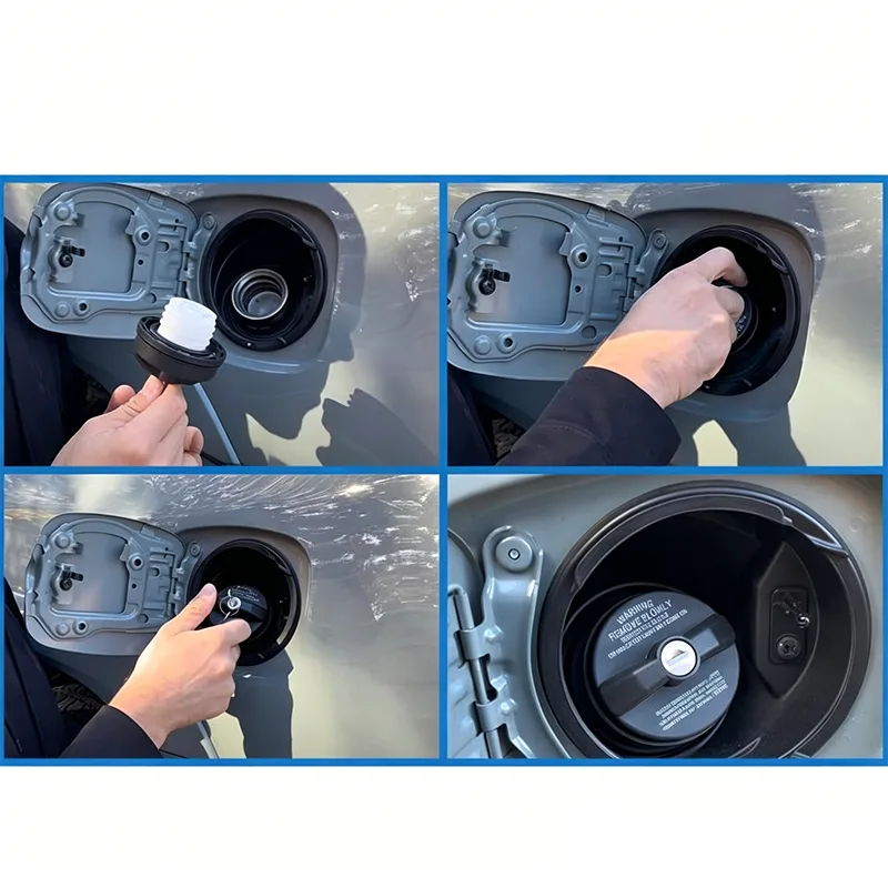 Durable Locking Gas Tank Cap with Keys