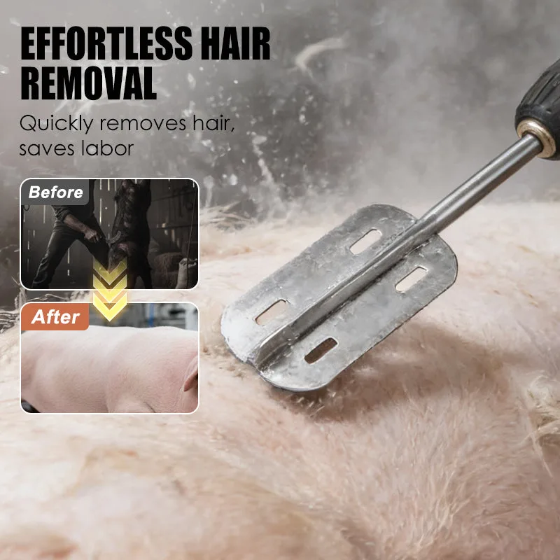 Efficient Livestock Hair Removal Scraper