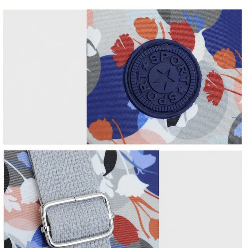 Fashionable Lightweight Bag with Multi-pocket Design