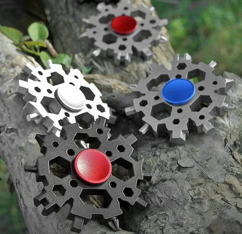 Fingertip Gyro Multifunctional Snowflake Wrench
