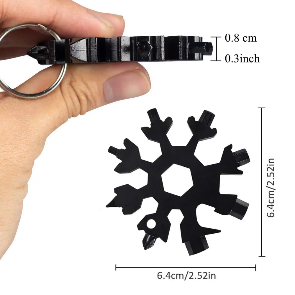 Fingertip Gyro Multifunctional Snowflake Wrench