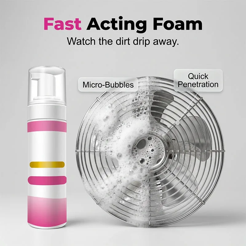 Foaming Fan Cleaner Spray