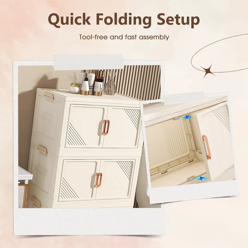 Foldable Storage Box with Lid