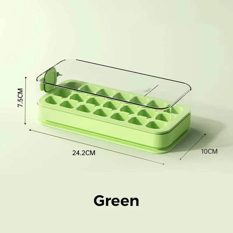 Food-Grade Press-Type Ice Cube Tray