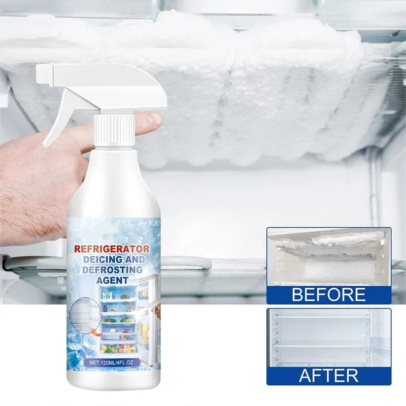 Fridge De-Icer Spray – Melts Ice Fast & Prevents Frost, Safe for All Appliances