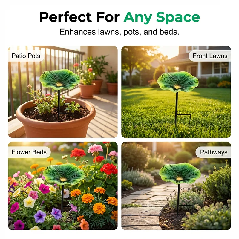 Garden Flower Stake Bird Feeder