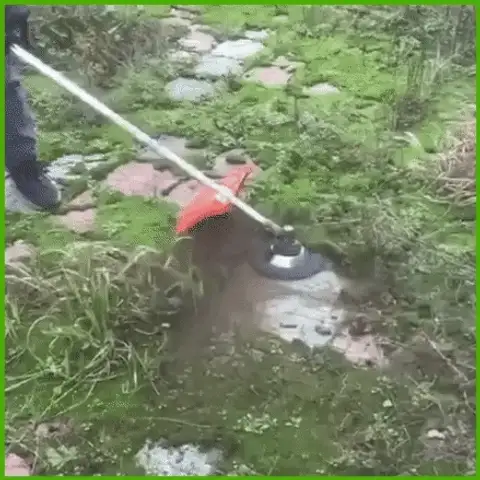 Garden Weed Brush Lawn Mower Blade