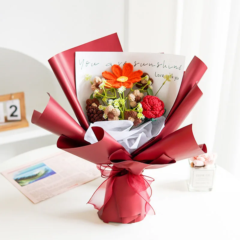 Crochet Flower Bouquet