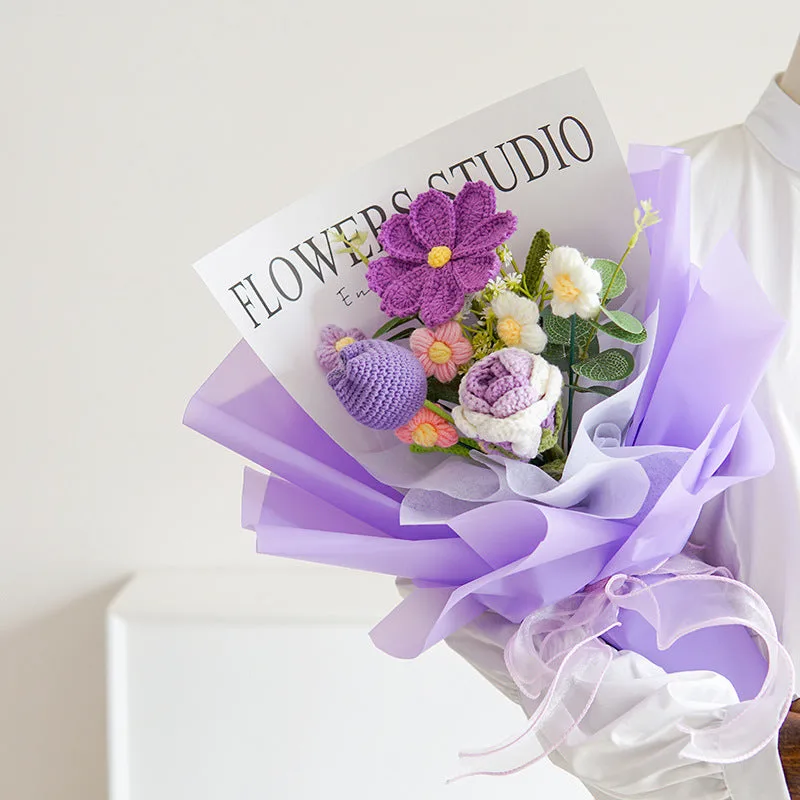 Crochet Flower Bouquet