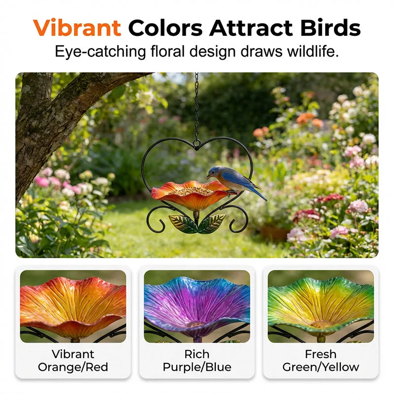 Heart-Shaped Bird Feeder