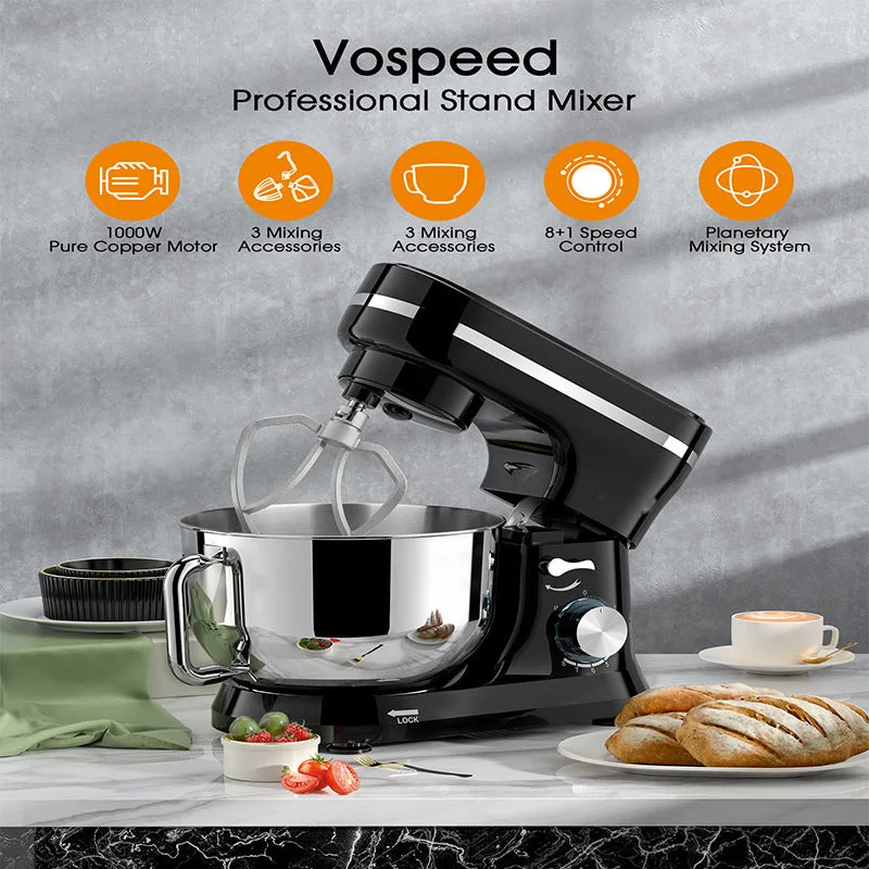 Heavy-Duty Electric Kitchen Mixer