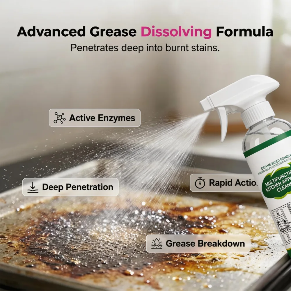 Heavy-Duty Grill Degreaser Spray