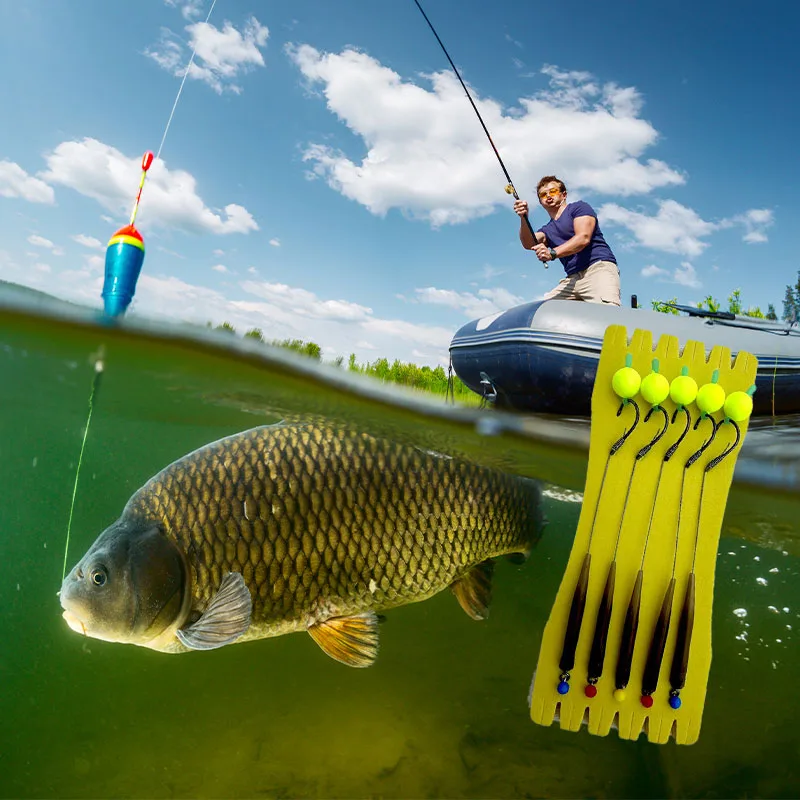 High Buoyancy Floating Ball Fishing Hook – Floats Naturally, Bites Instantly