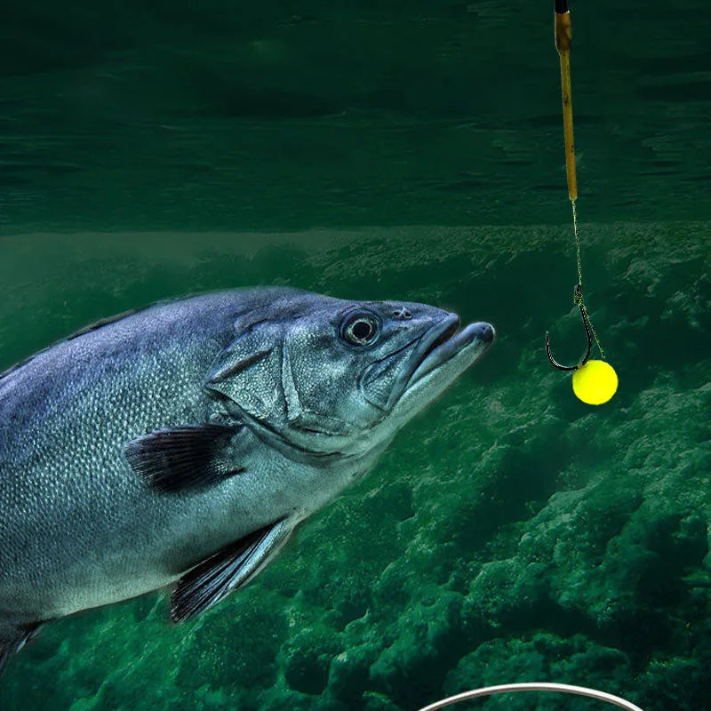 High Buoyancy Floating Ball Fishing Hook – Floats Naturally, Bites Instantly