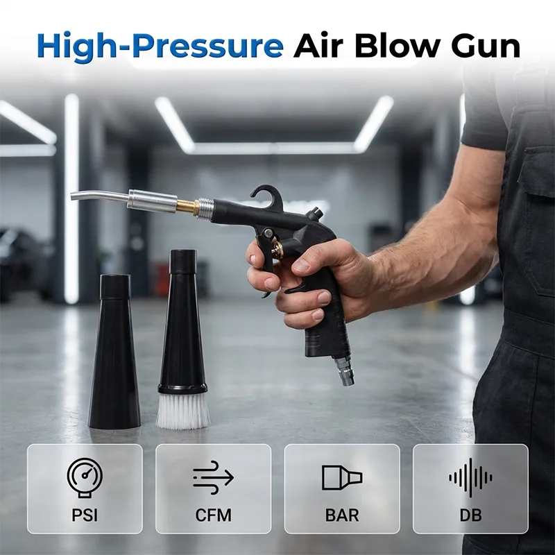 High-Pressure Pneumatic Air Cleaning Gun