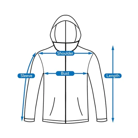 Hooded Fleece Jacket with Shearling Lining
