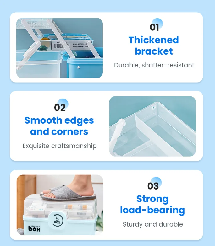 Household Multi-Tier Large Capacity Storage Box