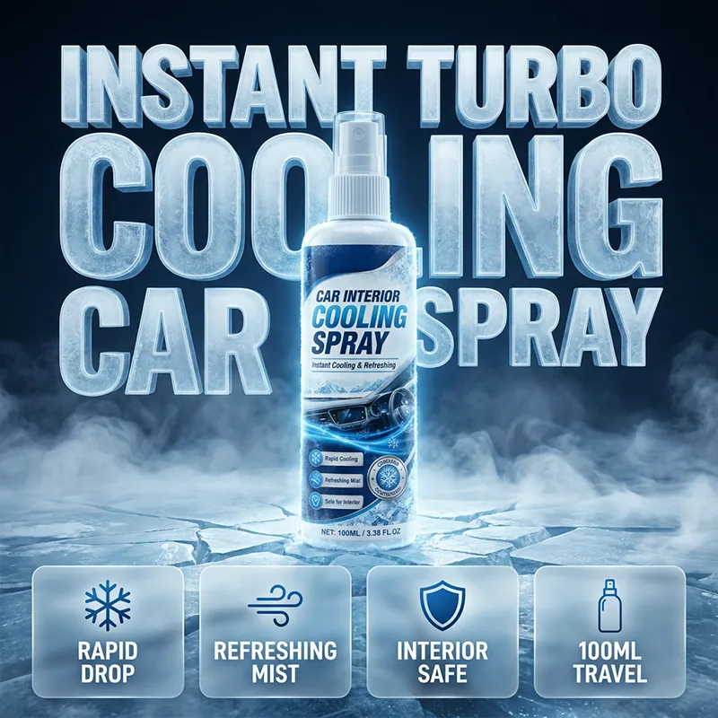 Instant Cooling Car Spray