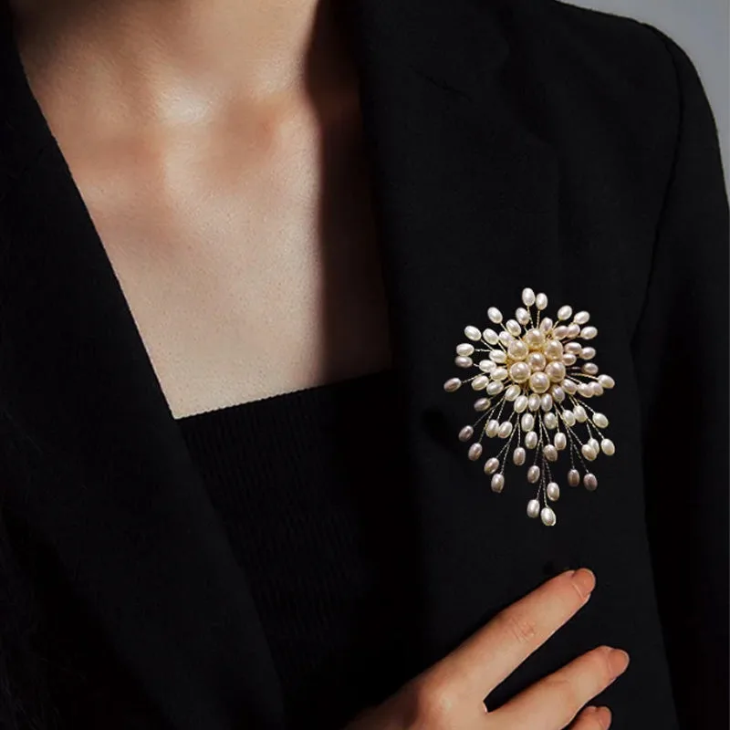 Women's Pearl Brooch