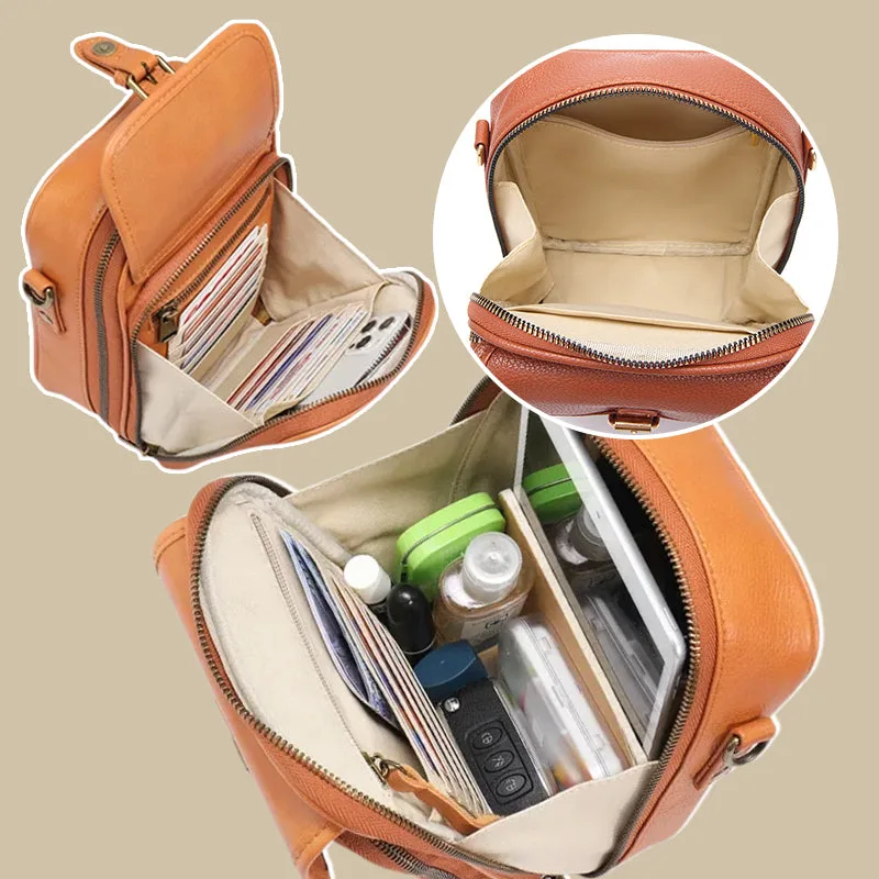 Large Capacity Retro Backpack