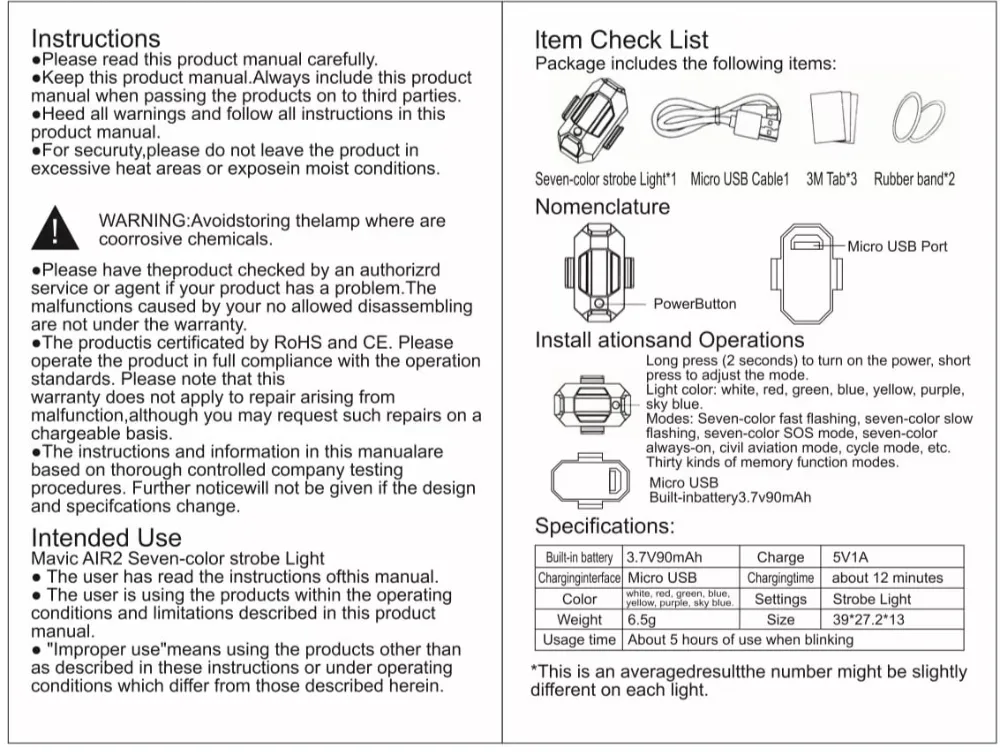 LED Anti-collision Lights
