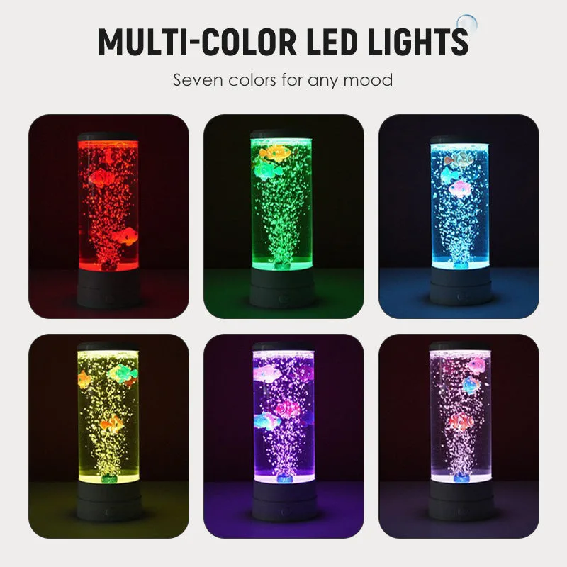 LED Bubble Fish Aquarium Lamp