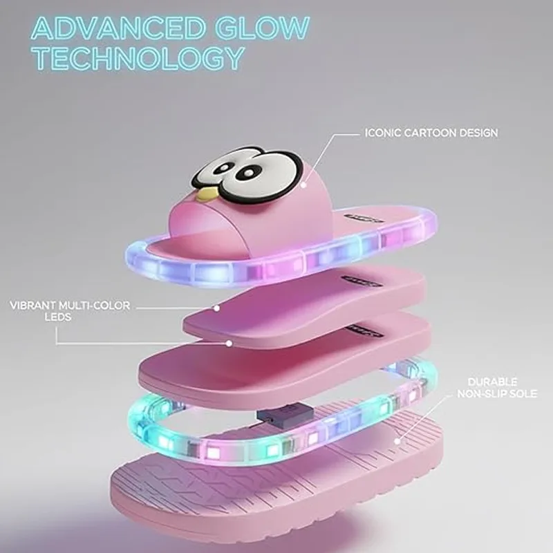 LED Cartoon Slippers