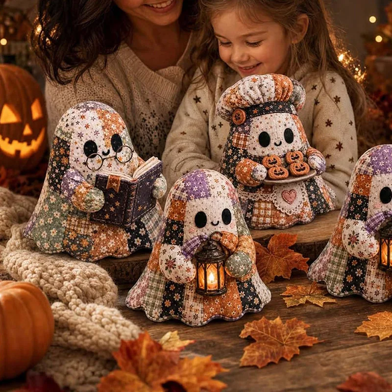 Little Ghost’s Cozy Halloween DIY Patchwork Kit