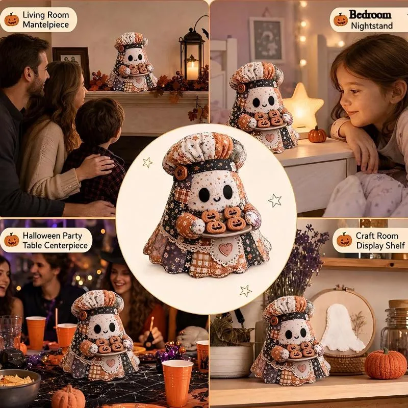Little Ghost’s Cozy Halloween DIY Patchwork Kit