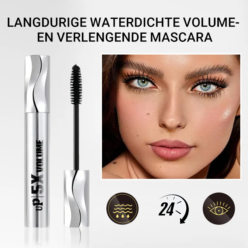 Long-Lasting Waterproof Volume and Lengthening Mascara