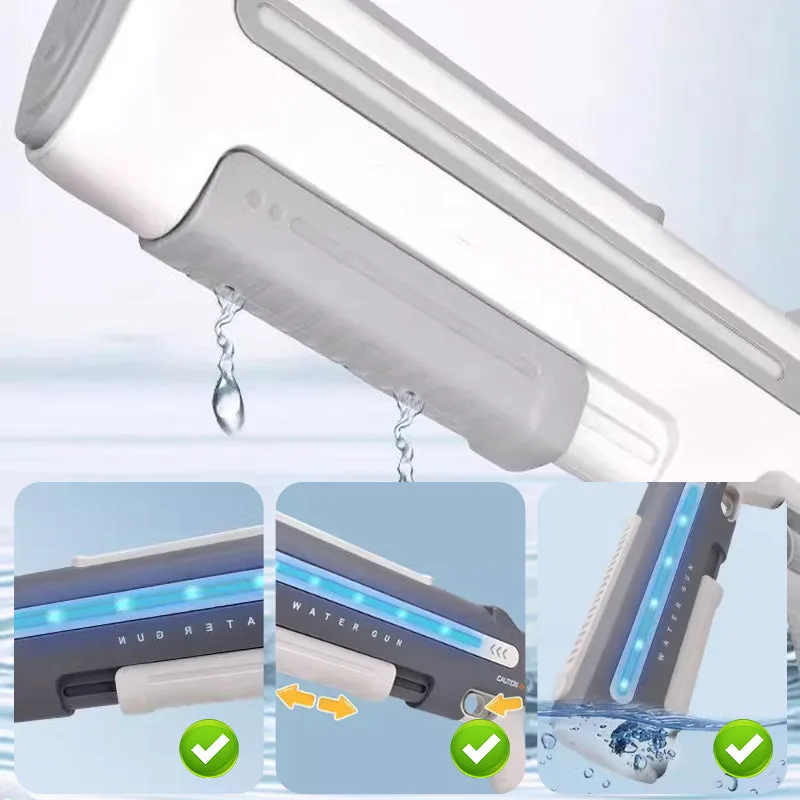 Long-Range Electric Water Blaster with LED
