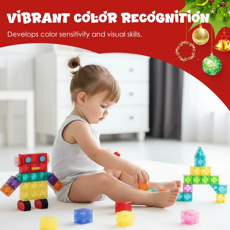 Magnetic Building Block Set for Kids