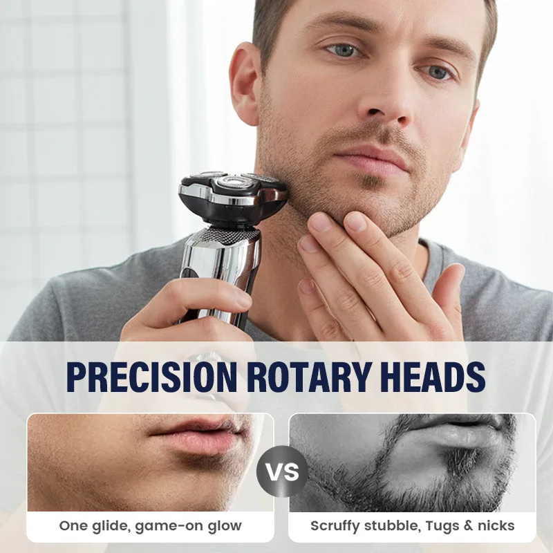Men’s 3-in-1 3D Floating Electric Shaver